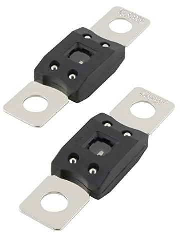 2 stycken SeKi Mega skruvsäkring högströmssäkring 250 A ampere till 58 V DC – billastbil