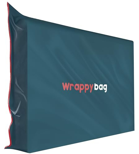 WRAPPYBAG Custodia Materasso Singolo/Matrimoniale Opaca – 5 Dimensioni Disponibili – Sacco Proteggi Materasso Resistente, Ideale per Trasloco, Conservazione e Trasporto - Matrimoniale 160 x 200 cm