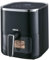 JOCCA - Freidora de Aire Caliente con Ventana 5L| Freidora Sin Aceite| Air Fryer 5 Litros| Temporizador| Temperatura Ajustable| Cocina Sana| 1450W| Negro