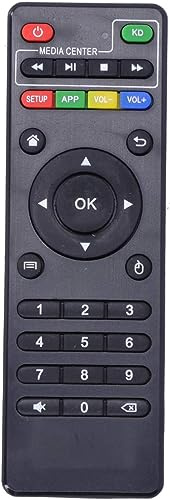 KEUPOK Télécommande IPTV, Télécommande Infrarouge Portable pour Décodeur TV, Compatible avec X96 Mini, X96, X96W