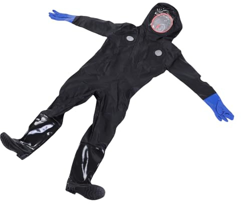 CHICIRIS Traje de Apicultor, Traje de Apicultura Protector de Cuerpo Completo de Cuero Sintético Engrosado con Visera Ventilada, Antideslizantes para Hombres y Mujeres, Trabajo de Apiario Profesional