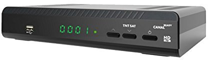 BFSAT TNTSAT HD - Receptor de TV por satélite, color negro (importado)