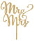 ULTNICE Cake Topper Mr und Mrs Holz Hochzeitstorte Dekorationen