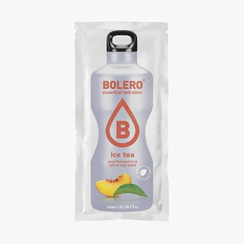 [SPED.EXPRESS FREE] Bolero Drink The PESCA (Ice Tea) - 48 bustine da 9 grammi - con Stevia e Vitamina C e Senza Zucchero + OMAGGIO - NT INTEGRATORI
