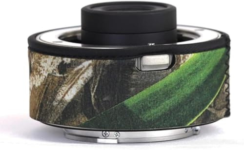 CHASING BIRDS Rivestimento impermeabile mimetico per teleconvertitore CANON EF 1.4X 2.0X copertura protettiva per obiettivo impermeabile (Reed Camouflage, Extender EF 2X III)