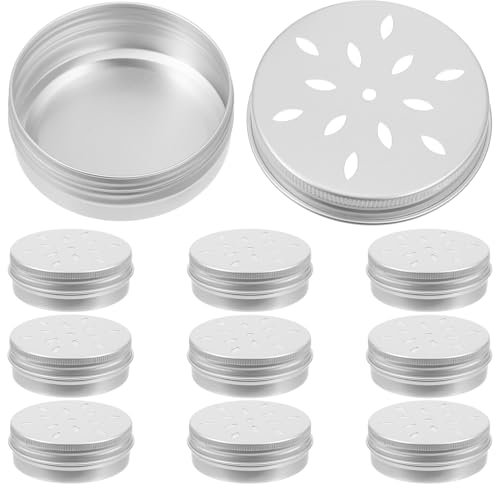 BESPORTBLE Aluminium Geruchsdosen Für Hunde - 10 Stück Schnüffeldosen Für Hundetraining Ideal Für Duftspiele Und Fährtenarbeit Mit Hundenasen