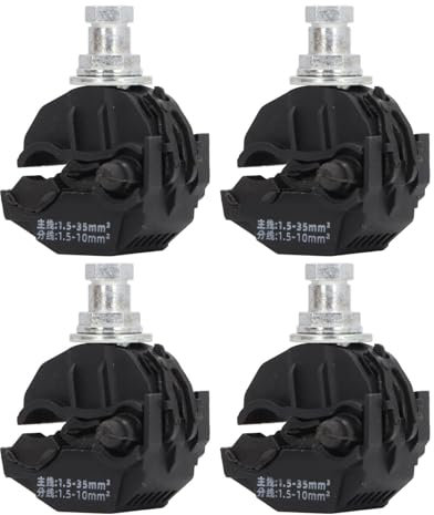 Sunicon Confezione 5 Connettori Perforanti Isolanti,1KV morsetto penetrante senza peeling morsetto per cavo ad alta bassa tensione divisore filo antirottura per filo forato (JJC-1)