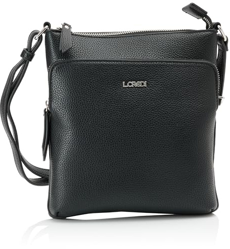 L.CREDI Unisex OLLA Handbag, schwarz