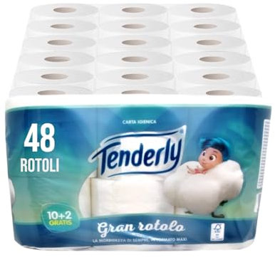 TENDERLY GRAN ROTOLO 48 rotoli - 40+8 gratis