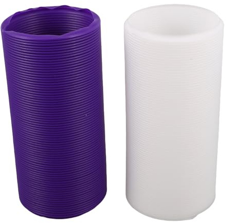 COLLBATH 2 Piezas Túnel Plegable para Pequeños Animales Tubo Interactivo para Hámsters y Conejos Resistente Mordeduras Fácil Montaje de y Morado