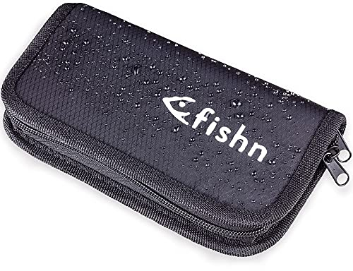 FISHN Blinkertasche – Spoontasche - robuste Tasche für Blinker, Spoons, Spinner und Fliegen - sehr flach, leicht und bietet viel Schutz (FISHN Blinkertasche)