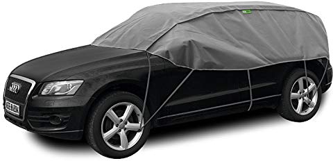 KegelBlazusiak Abdeckplane Halbgarage Sonneschutz, Schneeschutz, UV Schutz, Winter & Sommer Größe SUV, Universell, BMW X1 F48 kompatibel