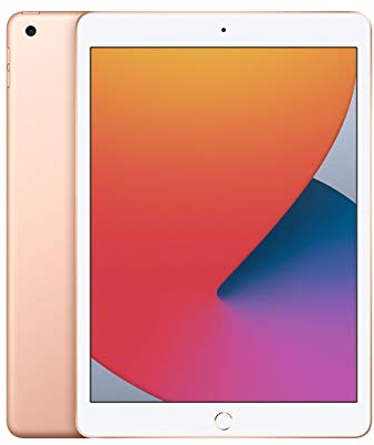 2020 Apple iPad (10.2-inch, Wi-Fi, 128GB) Gold (Renewed)