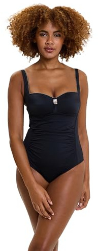 Sans Complexe Femme Speekaboo Shape Maillot de bain 1 Pièce sans Armatures, Noir, 95C EU