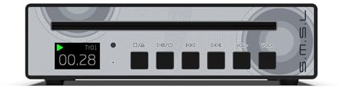 S.M.S.L VMV PL100 CS43131 - Reproductor de CD con chip con mando a distancia (negro)