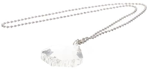 VILLCASE 5 Piezas De Cadena De Tirador De Ventilador De Techo Con Forma De Bola De Prisma De Cristal Con Cuentas Para Ventiladores De Techo Con Luces Cadena De Tirador De Lámpara