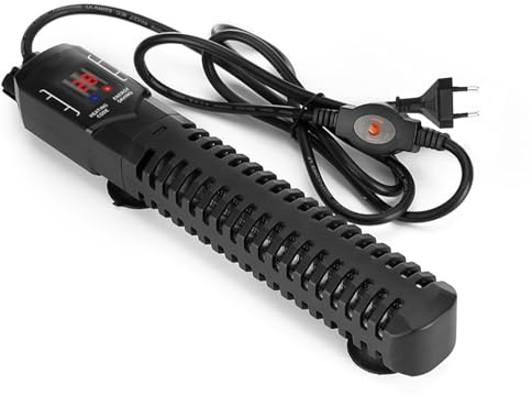 HUIZHOU Riscaldatore per Acquari (15-34 °C), Riscaldatore Regolabile per Acquari 100-300 W, Riscaldatore Termostatico Ad Alta Potenza per Acquari e Vasche per Pesci (300W)