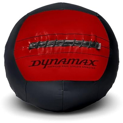 Dynamax 6,4 kg Softshell-Medizinball schwarz/rot