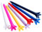 MUXSAM Golf Tees Plastic100Pcs 70mm 5 Prong Zero Friction Plastic Golfer Golfing Club Hot