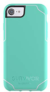 Griffin Survivor Journey Coque pour iPhone 6/6s/7 - Vert/Blanc