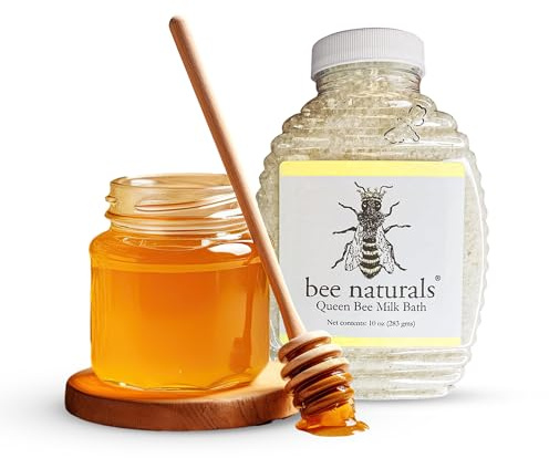 Bee Naturals Queen Bee Milk Bath, Honey Scent, 10 oz