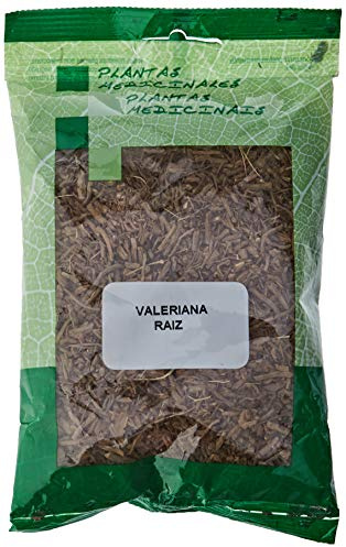 PLAMECA - Bolsa de Valeriana Raiz Triturada, Hierba Natural, para Infusión, Numerosos Beneficios, Aumenta Concentración, Relaja el Sistema Nervioso Central, Calma Ansiedad y Tensión Muscular, Alivia el Insomnio, Antiinflamatorio - 100 gr