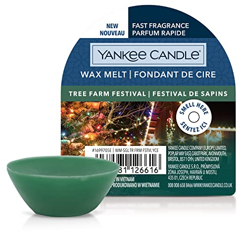 Yankee Candle Wax Melts | Tree Farm Festival | Up to 8 Hours of Fragrance | 1 Count