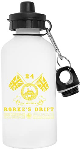 Jinbetee Rorke’S DriftInspired By Zulu White Water Bottle Wiederverwendbare Edelstahlflasche
