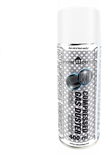AABCOOLING 1x Home&Office Druckluftspray Gas Duster 400ml K4, Bürogeräte, Tastatursauger, Reinigungsgeräte, Luft-druck Compressed Air, Druckluft Reinigung