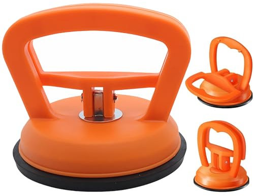 ZukZythepsor Car Dent Puller, 3 Pack Suction Cup Dent Remover Kit, Professional Car Dent Repair Tools with Large and Small Dent Pullers for Auto Body, Glass, Screen, Tiles Lifting and Moving