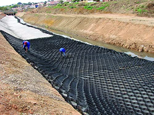 HSIRYAOHD Griglie permeabili per pavimentazione per piscina da cortile, 2 m x 9 m, stabilizzazione e rinforzo in pietra