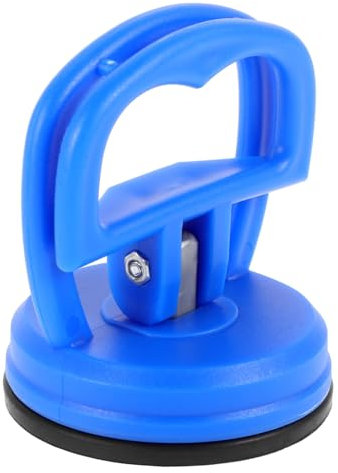 TINEASUR Kit Reparación Abolladuras Coche Ventosa Succión Pequeña Azul Herramienta Portátil Multiusos para Carrocería y Superficies Planas o Curvas