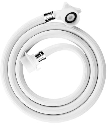 Ylnailky Manguera de Entrada de Agua para Lavadora | Manguera De Agua Para Lavavajillas Con Válvula De Seguridad - Tubo De Entrada Antirrotura Reemplazo Para Hogar Apartamento Cuarto De Lavado