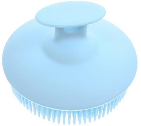 Hemobllo Éponge de Bain Silicone Petite Brosse de Bain Brosse Exfoliante pour Corps Gommage Corporel Silicone pour Dos pour Voyage et Maison