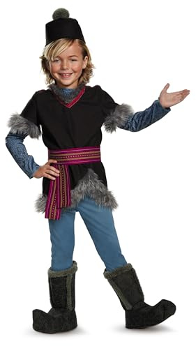 Kristoff Deluxe Child Frozen Disney Costume, X-Small (3T-4T)