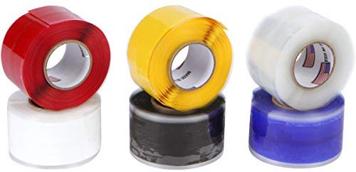 Tommy Tape Miracle Wrap Self-Fusing Silicone Repair Tape (Pack of 6)