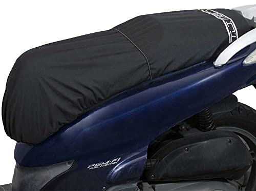 TJ MARVIN COPRISELLA telo idrorepellente elasticizzato con elastico di fissaggio regolabile IDRO C17, Nero, (105x145 cm)