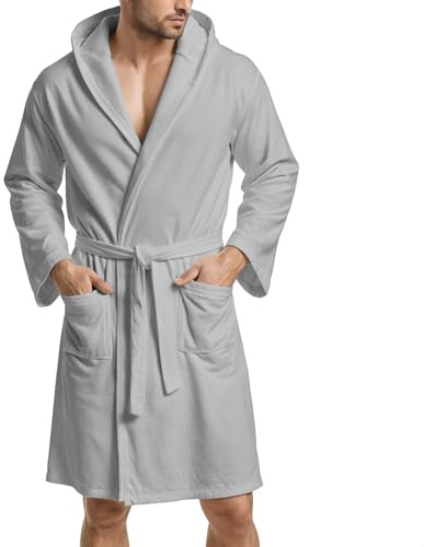 PETTI Artigiani Italiani Unisex, Hooded Microfiber Bathrobe