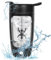 Elektrischer Shaker, Shaker Proteinshake 600ML, USB Wiederaufladbar Shake Mixer, Automatischer Eiweiß Shaker, Shaker mit Pulverfach Geeignet für Proteinshakes Mahlzeitenersatz, BPA-frei, Schwarz