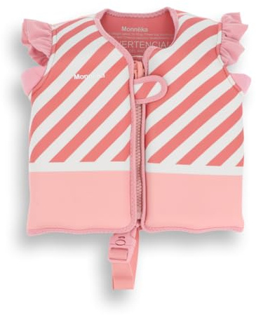 Monnëka Gilet de Natation Enfant en Néoprène Flottabilité | Flottabilité ajustable. plusieurs positions. néoprène doux. confort optimal. maintien sûr. grande liberté de mouvement