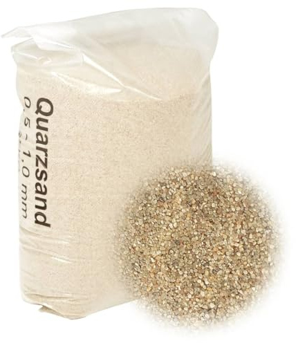 Generic Poolfilter Sand 25 Kg 0,4 0,8 Mm, Luktreducering, Bakterieborttagning, Miljövänligt Material, Kvartssand (0,5-1,0 mm)