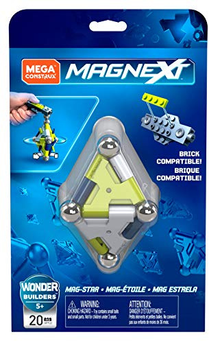 Mega Construx Magnext, Costruzione Magnetica con 20 Pezzi, Giocattolo per Bambini 5+ Anni, GFF22