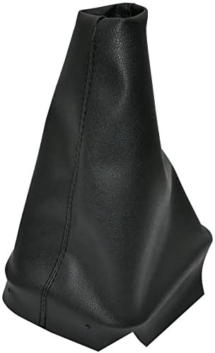 Aerzetix - C58531 - Cuffia soffietto per leva del cambio - compatibile con Peugeot 307 dal 2001 al 2009 - colore: nero - in pelle sintetica