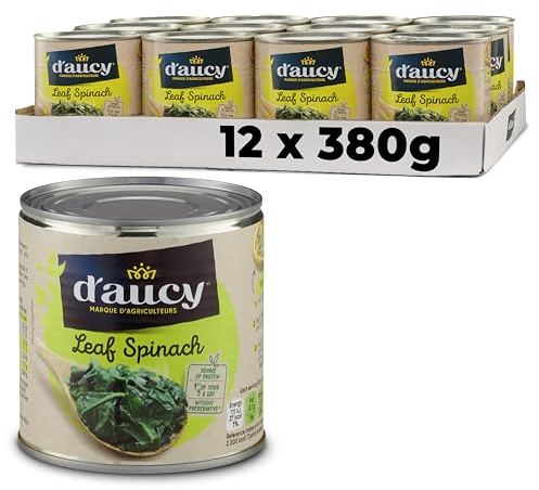 D'aucy Spinach Leaf 12 x 380g