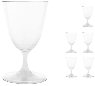 LP Divertissements Lot de 12 - Lot de 6 verres à champagne/vin 20cl