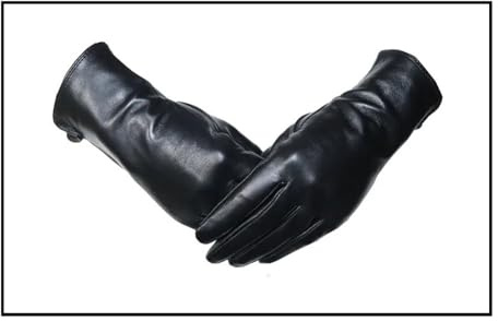 WMAMBZNDHP Guantes Finos sin Forro for Hombre y Mujer, for Primavera, otoño e Invierno, for Motociclismo, Pantalla táctil(Female,8.5)
