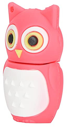 Generic Pink Owl Cartoon U Disk High Speed Flash Drive for Data Storage and Sharing, Compatible with Various Systems (128GB)