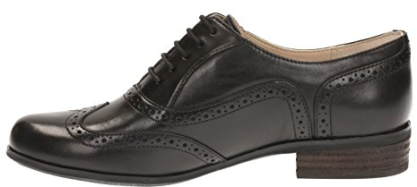 Clarks Womens Casual Clarks Hamble Oak Leather Shoes, Black (Black Leather)*7.5 UK
