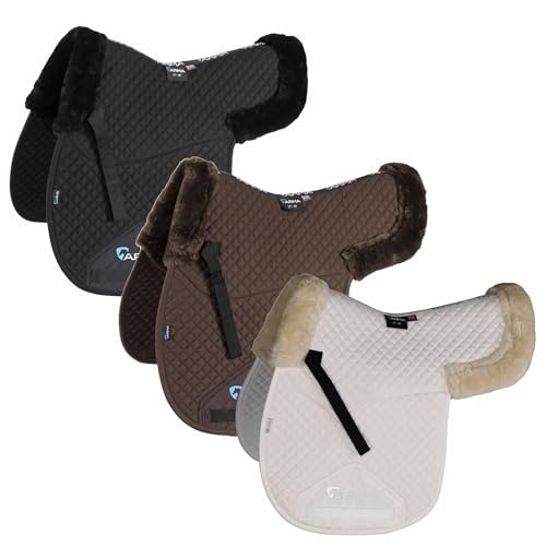 Shires Performance Full Size Supafleece Numnah 17-18 tum Svart