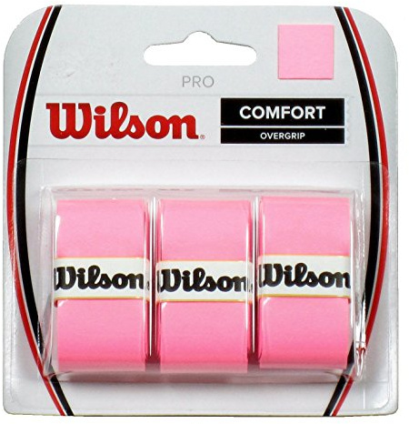 WILSON Pro Overgrip Comfort - 3 Pack (Pink)